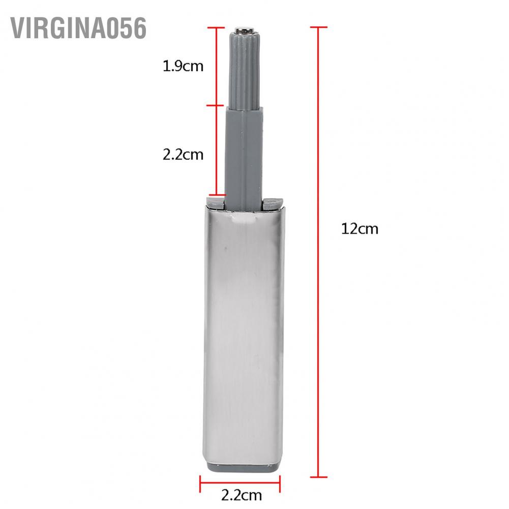 Virgina056 Stainless Steel Case Cabinet Door Drawer Hinge Push to Open System Damper Buffer Catch