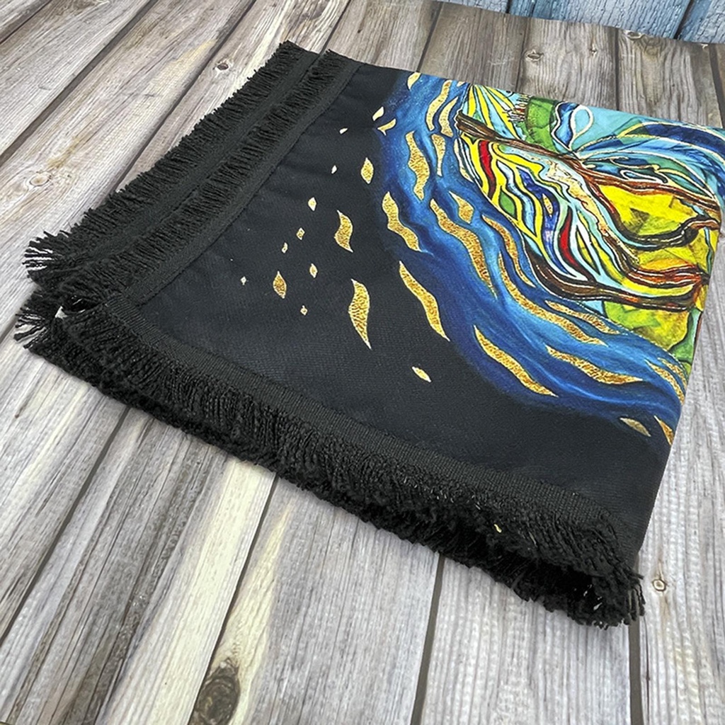 Tấm Vải Trải Bàn Chơi Bài Tarot Thiết Kế Sáng Tạo