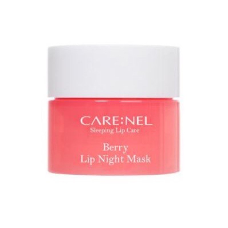 [Mini 5g] Mặt Nạ Ngủ Môi Carenel Berry Lip Night Mask 5g