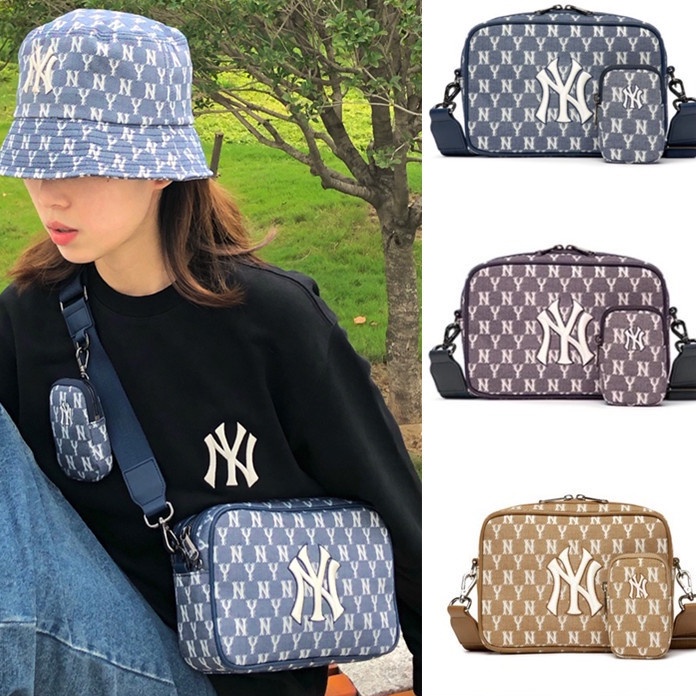 Túi Đeo Chéo mlb Phong Cách Hàn Quốc Cổ Điển Thời Trang Mùa Hè Cho Nam Và Nữ