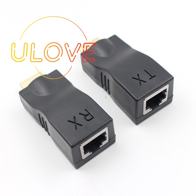 Đầu chuyển đổi 4K 3D HDMI 1.4 30M sang RJ45 cat 5e/6 chuyên dụng | BigBuy360 - bigbuy360.vn