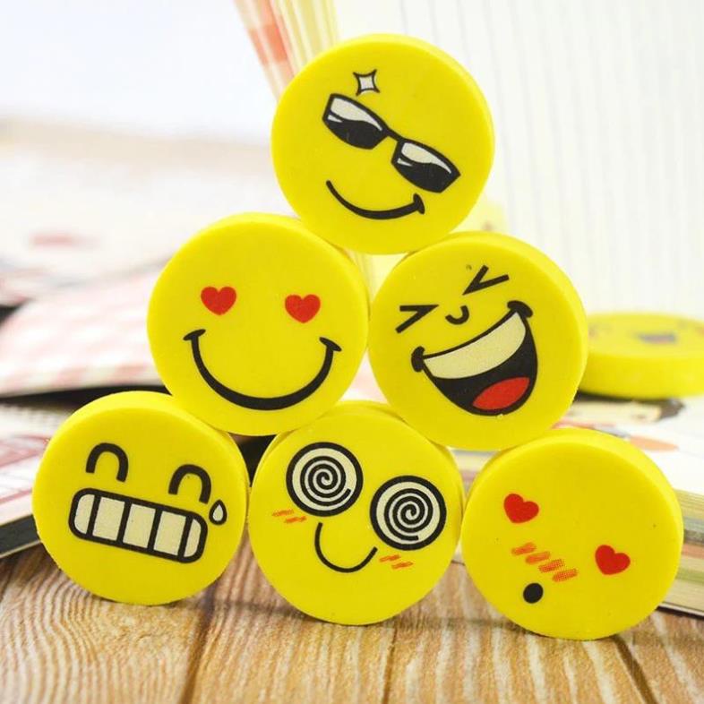 Gôm tẩy, CỤC TẨY BÚT chì siêu cute- hình thú, hoa quả, mặt cười, Ô TÔ, KHỦNG LONG...