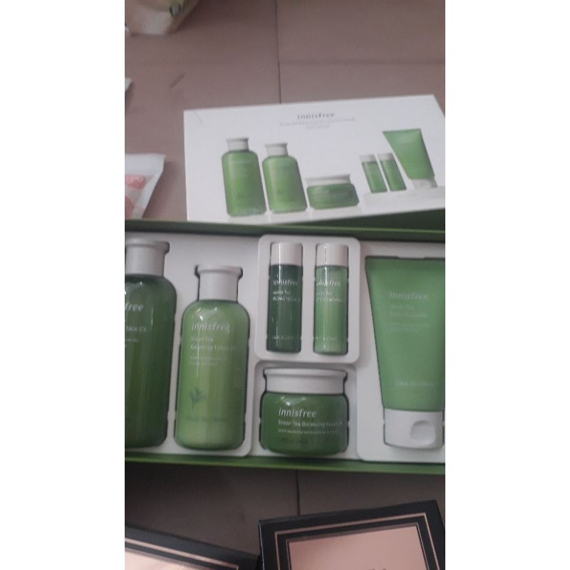 Bộ innisfree 6 món trà xanh chính hãng