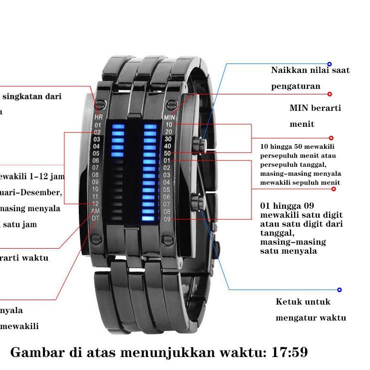 ❤❤ ░▲ Đồng Hồ Điện Tử Dây Thép Không Gỉ Cho Nam ✔️Thời gian Mua sắm✔️