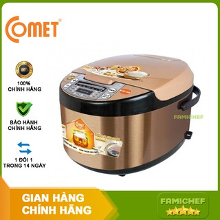 Nồi cơm điện tử nắp gài Comet CM8086N8 1.8 lít