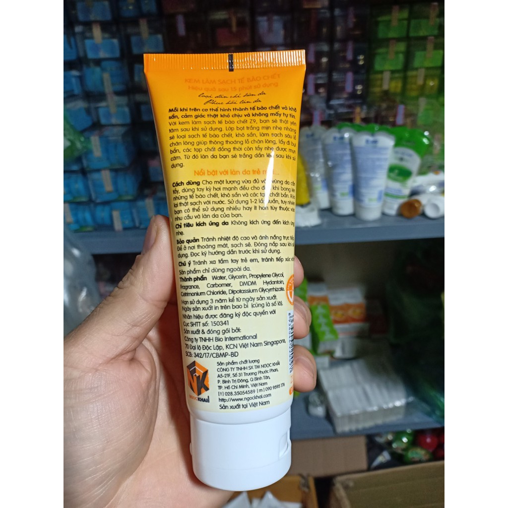 Tẩy da chết z9 Leoq