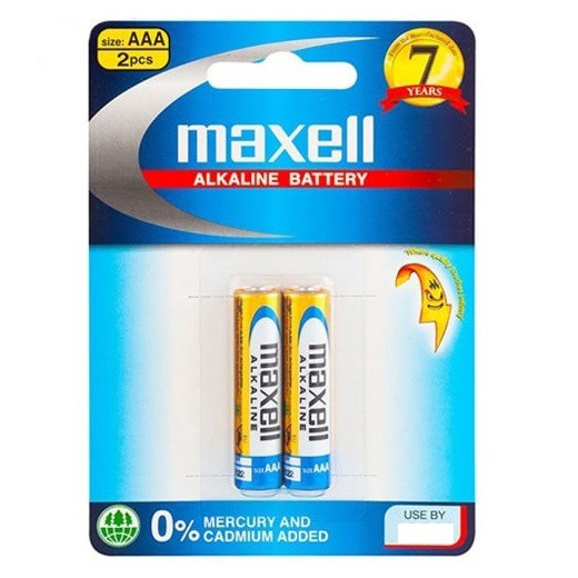 Pin đũa AAA Sony, Maxell vỉ 2 viên