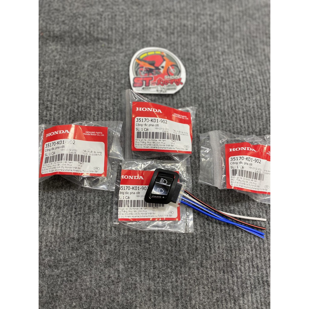 Công tắc Pasing SH  chính hãng HONDA kèm rắc cắm cho Wave A/RSX/RS/S/BLADE 110