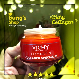 Kem Dưỡng Ngăn Lão Hóa, Sáng Da Vichy Collagen Liftactiv Collagen Specialist 50ml