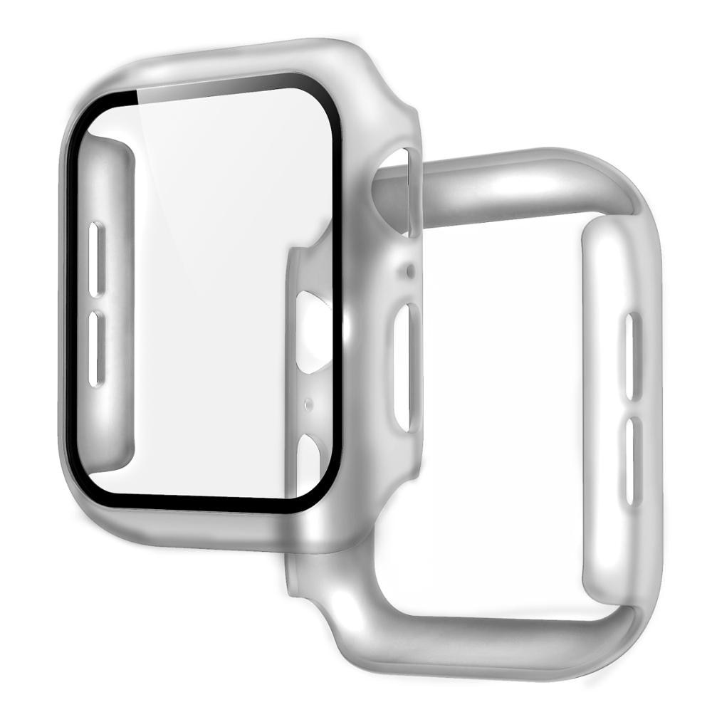 Vỏ bảo vệ tích hợp kính cường lực bảo vệ mặt đồng hồ thông minh Apple Watch 6 / Se / 5 / 4 / 3 / 2