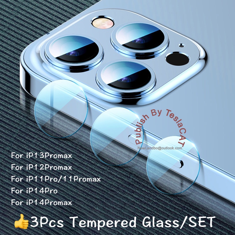 Ốp Điện Thoại Kính Cường Lực Bảo Vệ Camera Sau Cho iPhone 14Pro 14Max 14Promax 13Promax 12Promax XR 11 11Pro Xsmax