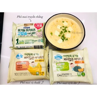 Phô mai hữu cơ Tách Muối Hàn Quốc