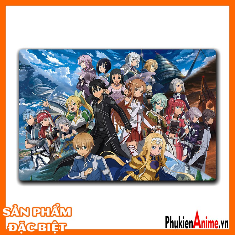 Shop Anime HCM - Lót chuột cao su 40x60 in hình Anime Sword Art Online