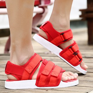 Sandal Nam Nữ Ulzzang 2018 order ( sẵn đỏ 43)