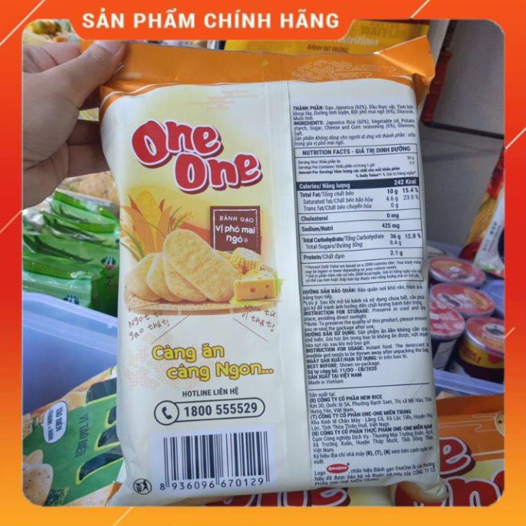 Bánh Gạo Vị Phô Mai Ngô One One 118g
