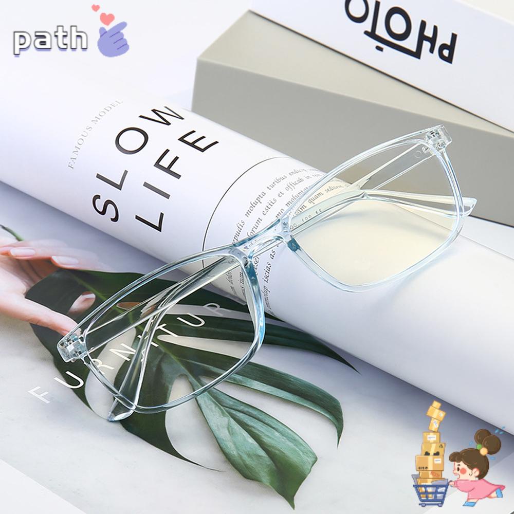 ♪Con đường♪ Kính Bảo Vệ Mắt Chống Bức Xạ Ánh Sáng Xanh Dương Siêu Nhẹ Thời Trang Cho Nam Và Nữ
