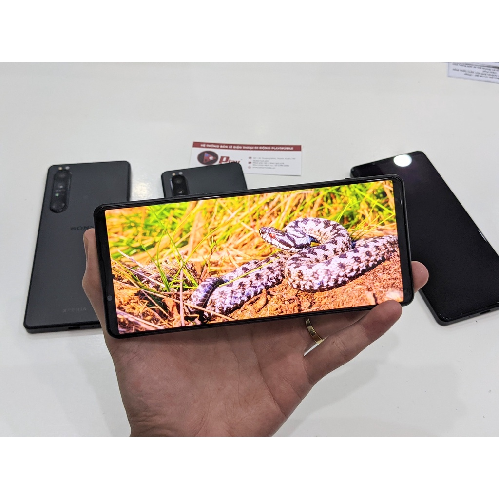 Điện thoại Sony Xperia 1 Mark iii Quốc tế 2 sim 12/256GB Màn 4K 120hz cực đỉnh tại Playmobile
