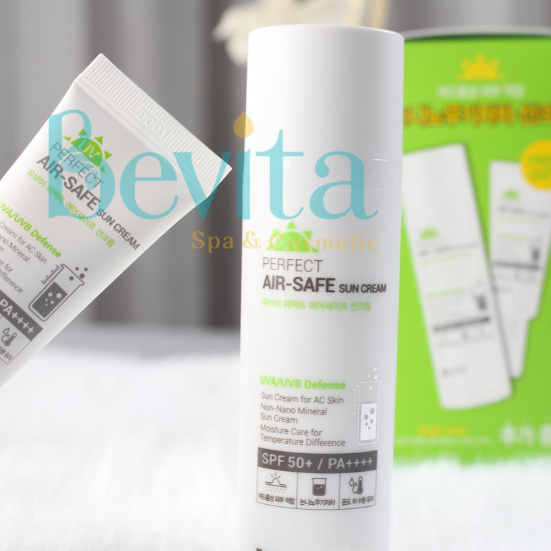 Kem chống nắng SNP UV Perfect Air Safe Sun Cream SPF50+ PA++++ - Bevita