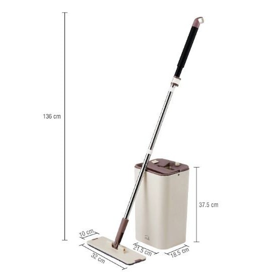 Bộ cây  lau nhà tự vắt MOP -Z9 (tiêu chuẩn Nhật Bản)