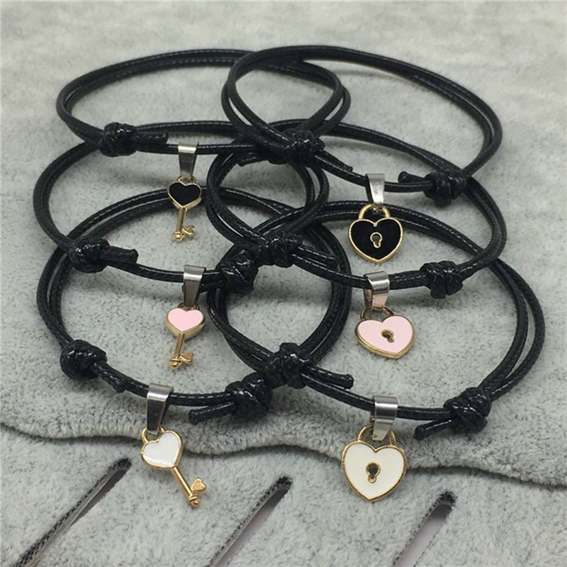 Set 2 Vòng Tay Dây Bện Dành Cho Cặp Đôi