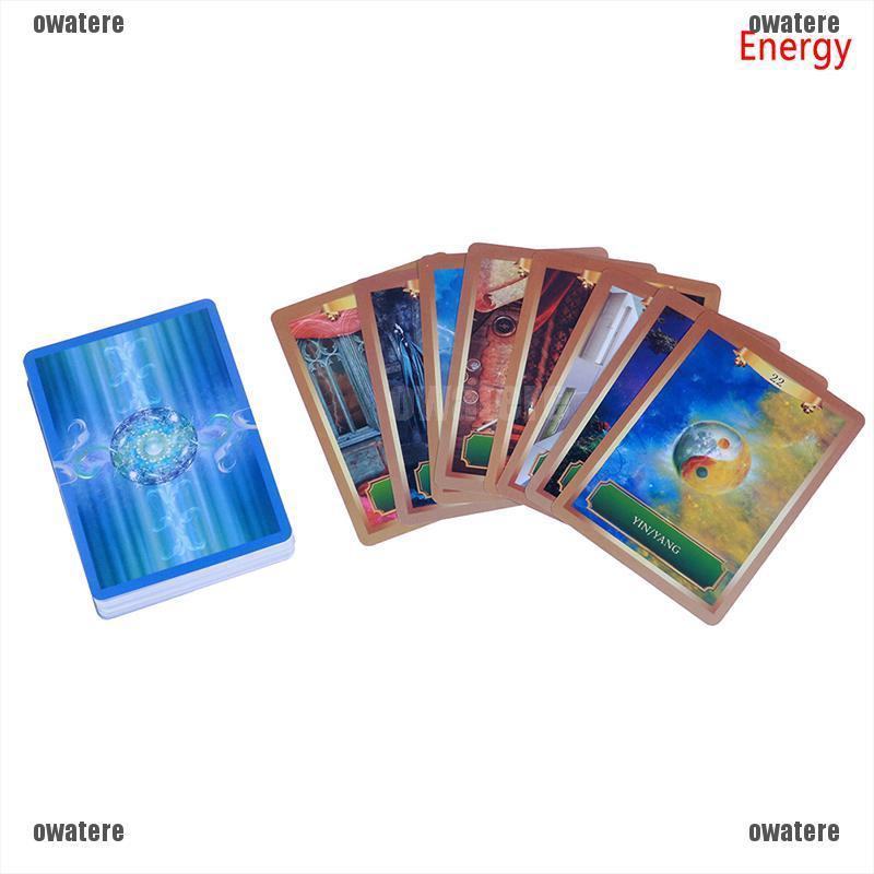 Bộ bài tarot chữ tiếng Anh trò chơi chiêm tinh học bói toán dự đoán tương lai