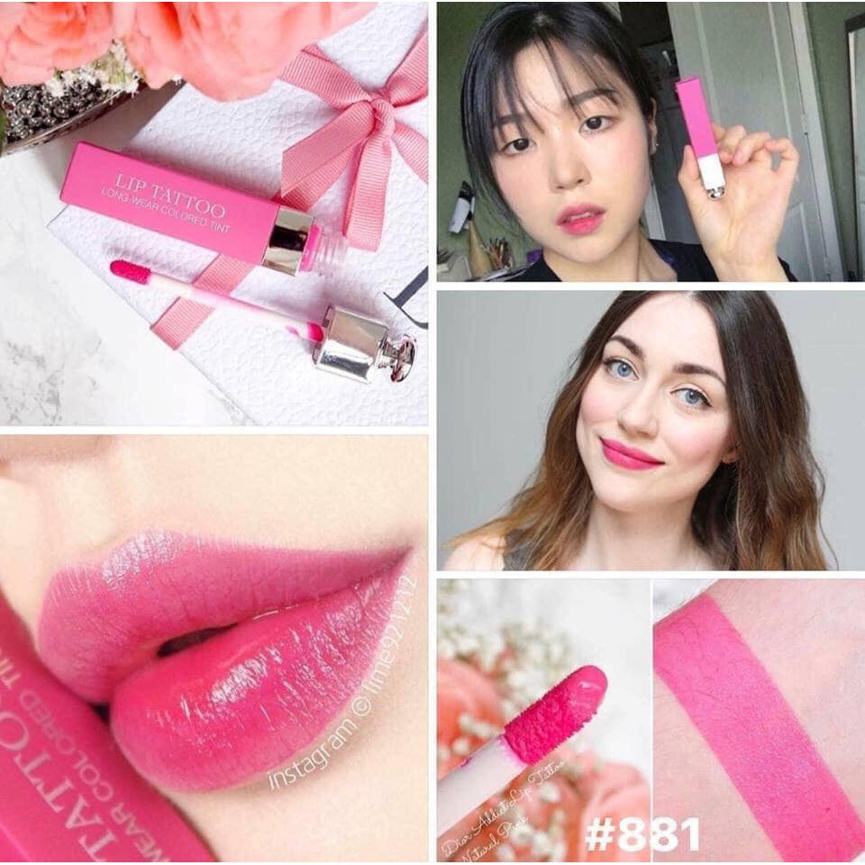 Son Dior Addict Lip Tattoo - 881 Natural Pink
