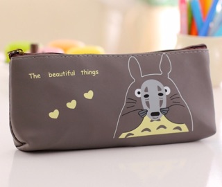  Bóp viết dài totoro xám