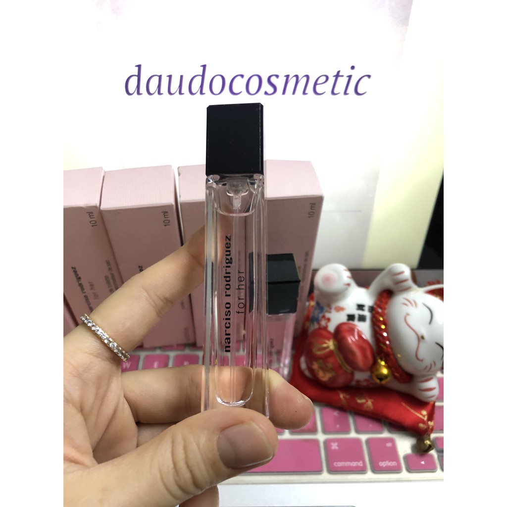 Chính Hãng . [ mini ] Nước hoa Narciso Rodriguez Narciso For Her EDT 10ml Chuẩn Auth 1