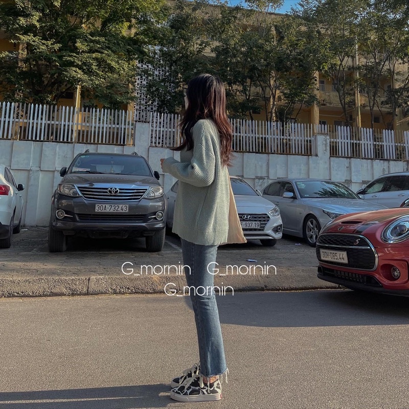 Quần jeans xanh loe QJ0110