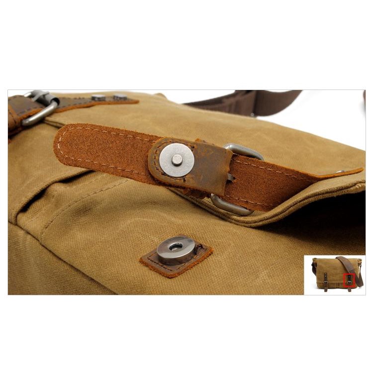 Túi Đeo Chéo Vai Bằng Vải Bạt Thời Trang 2022 M400 Dành Cho Nam