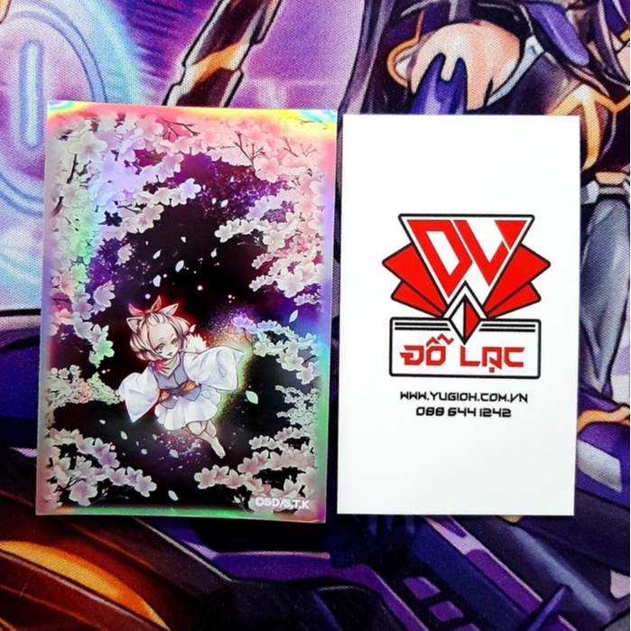 [ ĐẬU PHỘNG OCG ] 01 Slv  thẻ bài Yugioh Xuân 01Size 5.9 x 8.6 cm