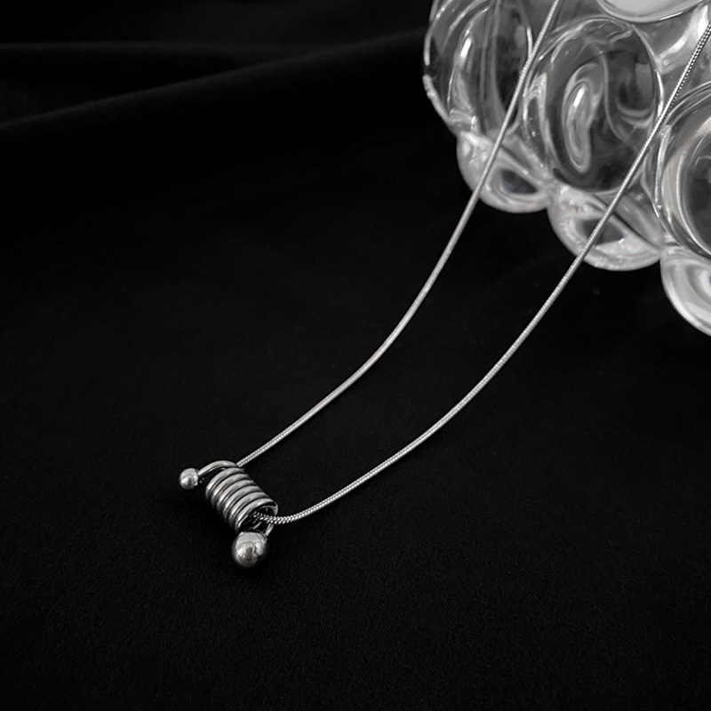 Vòng cổ Thép Titan Đính Hạt Phong Cách Hip Hop Thời Trang