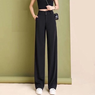 May theo số đo QD289 Quần tây suông 2 nút túi