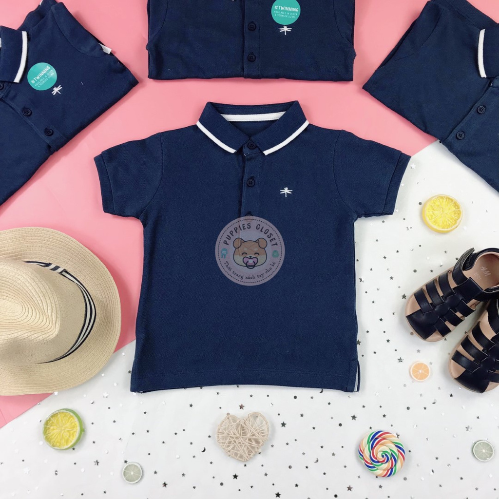 Áo polo màu tím than MATALAN