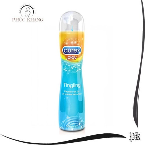 Gel Bôi Trơn Durex Play Tingling mát lạnh bạc hà chai 100ml