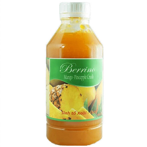 Mứt Sinh Tố Berrino Chai 1L - Hàng Đủ Mã Sẵn Kho - Bao Giá Cho Chủ Quán