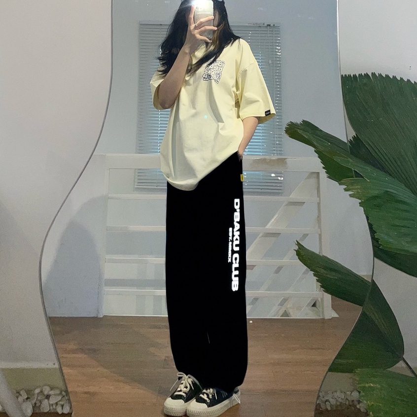 Quần dài D'BAKU BASIC LOGO &amp; D'BAKU CLUB (Phản Quang) - tặng kèm túi Tote