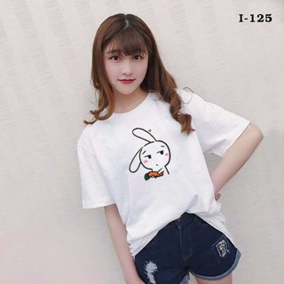🐰🐰 i125 áo thun nữ tay lỡ form rộng 🐰🐰