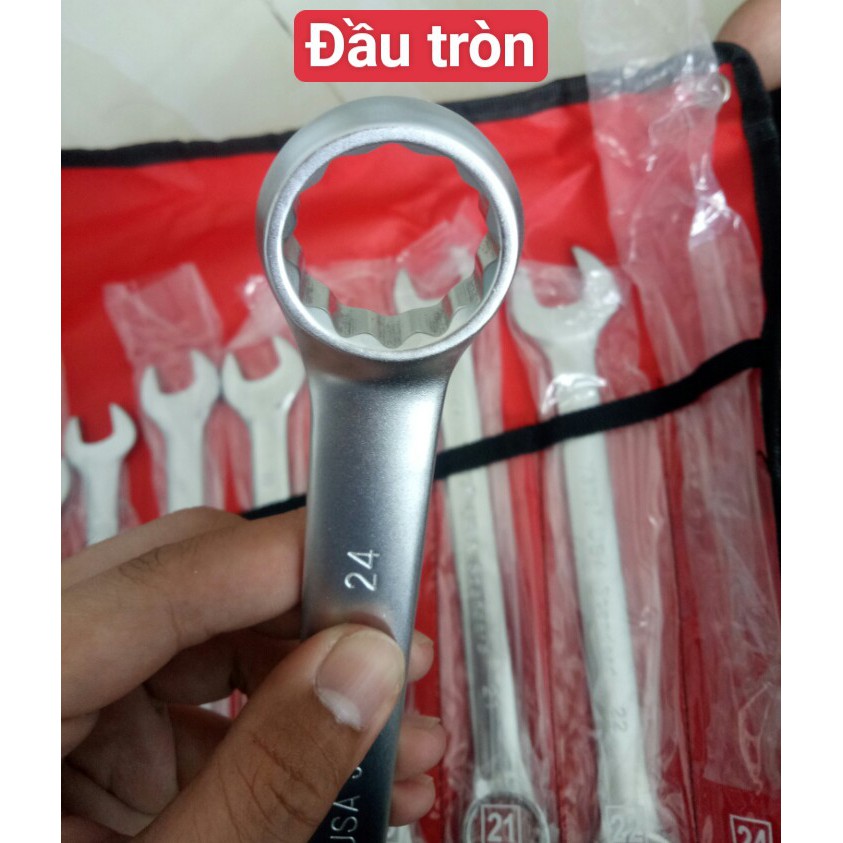 Bộ cờ lê yeti 14 cây tiêu chuẩn usa 8mm-24mm 8mm-32mm