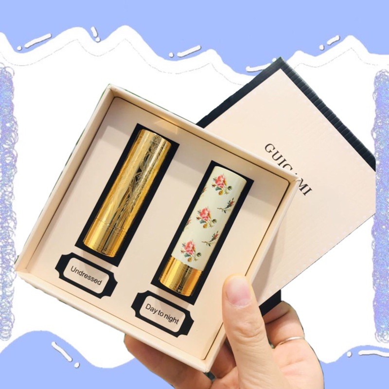 ( HÀNG ORDER ) SET SON GOLD TUBE GUICAMI