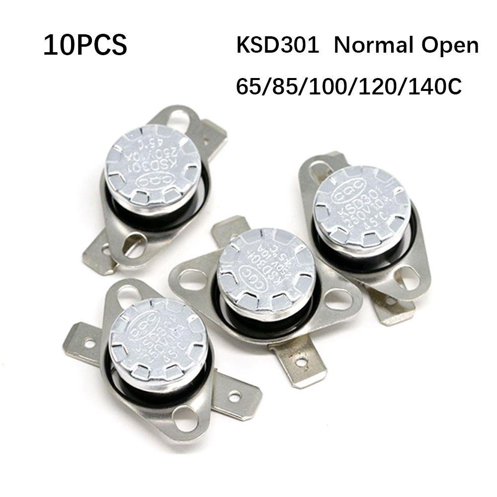Set 10 Bộ Điều Khiển Nhiệt Độ 65 / 85 / 100 / 120 / 140C KSD301 Chuyên Dụng