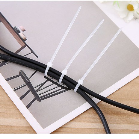 Set 100 dây thít nhựa buộc nhanh size 2,5x150mm MÀU ĐEN, dây rút nhựa buộc nhanh siêu tiện ích