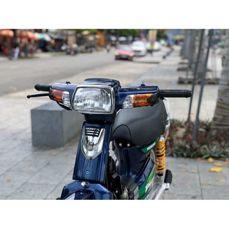 Pha chóa đèn appi ex5 lắp xe dream hàng chính hãng Malaysia vành kim loại