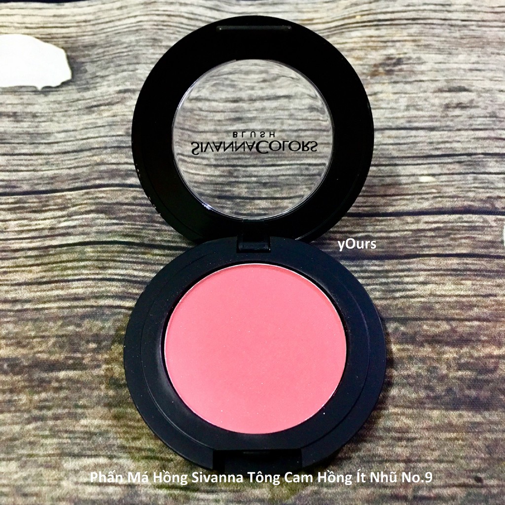 [Auth Thái] Phấn Má Hồng Sivanna Có Nhũ Tông Cam Đào 05 - Phấn Má sivanna có nhũ tone cam đào - má hồng tông tây sivanna | BigBuy360 - bigbuy360.vn
