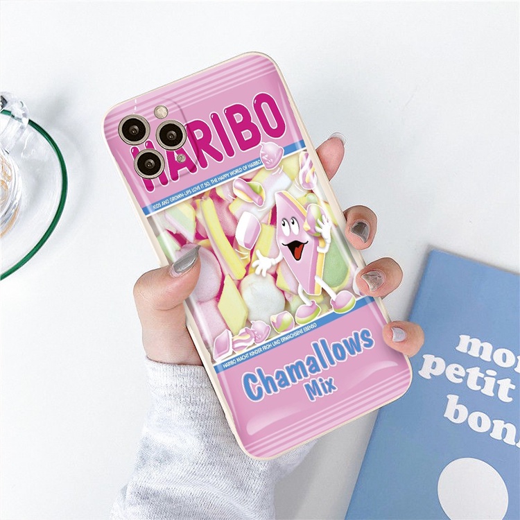 Ốp iphone bánh kẹo Hari.bo ốp điện thoại iphone siêu độc lạ hình vỏ kẹo iphone Case 7+ i7 8 plus 12 Pro max 11 Pro 13 14