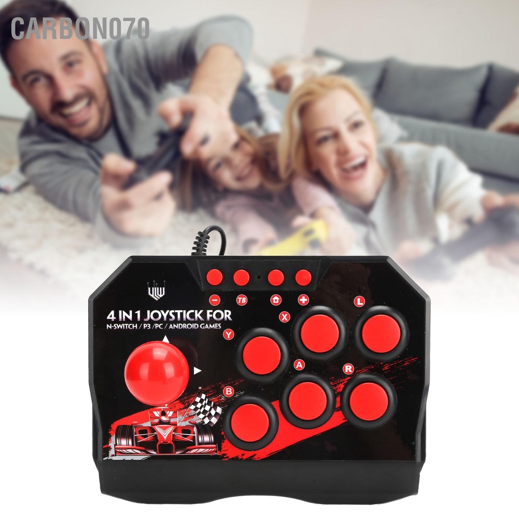 Hàng HOT Bảng điều khiển chơi game arcade có dây cho Switch / PC PS3【Carbon070】