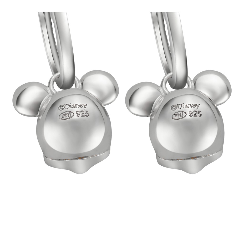 Bông tai trẻ em Bạc đính đá Sythentic Disney|PNJ ZTZTW000005