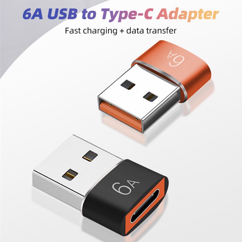 Đầu chuyển đổi Guugei 6A đầu cắm USB sang cổng cắm USB C thích hợp cho Macbook Samsung