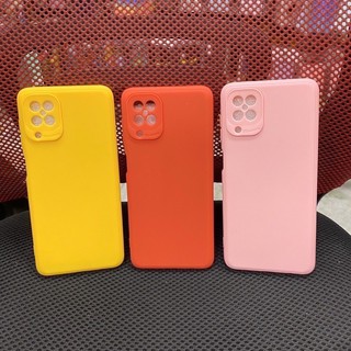 Ốp Samsung A12 dẻo màu bảo vệ camera