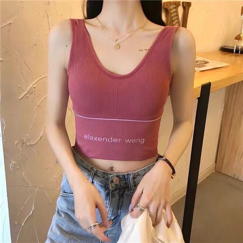 Áo bra gym yoga bra thể thao dáng crotop hàng xịn giá rẻ